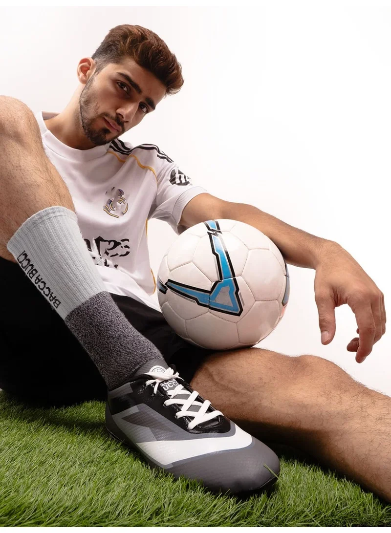 Bacca Bucci Graphite Strike “Strike X” Firm ground Football Shoes for Men | Best Price UAE